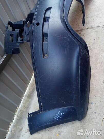Юбка заднего бампер Audi A4 B8 8k0807521 2012-15