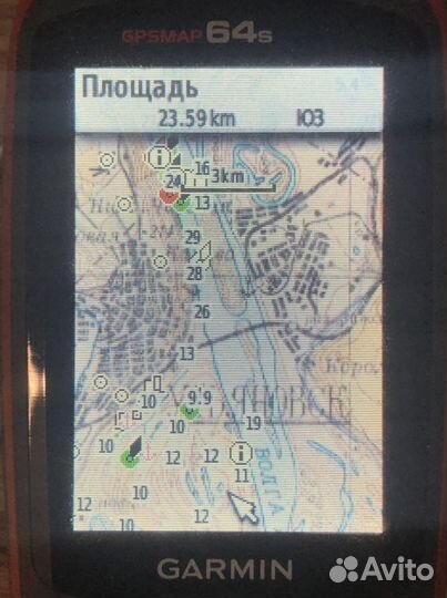 Карты до затопления Волги топографическая в Garmin