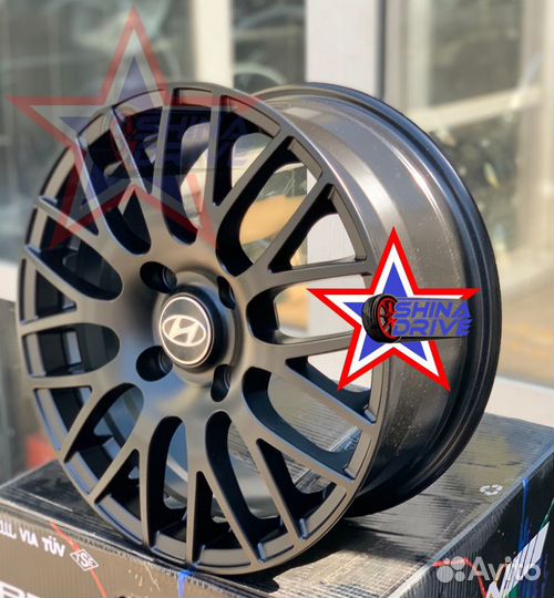 Диски Hyundai Kia R16 4x114,3 Black matt