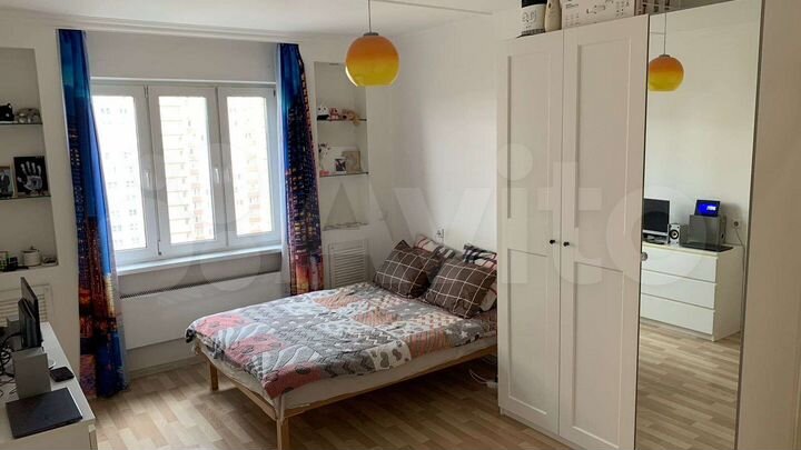 1-к. квартира, 40 м², 13/17 эт.