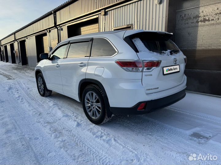 Toyota Highlander 3.5 AT, 2014, 129 000 км