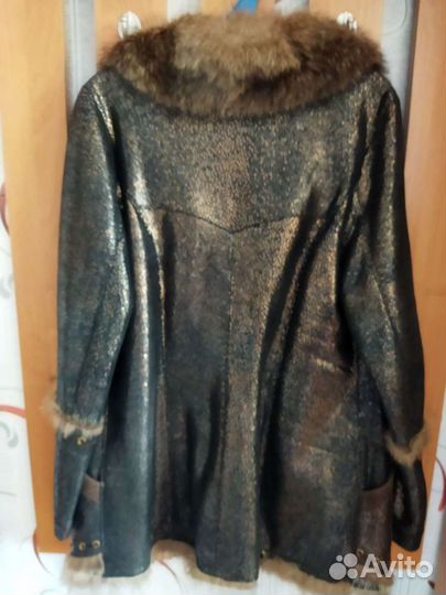 Дубленка натуральная женская 46 48