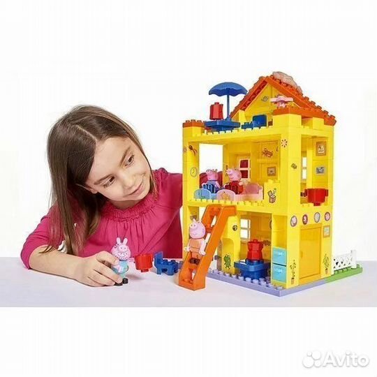 Конструктор play big peppa pig дом