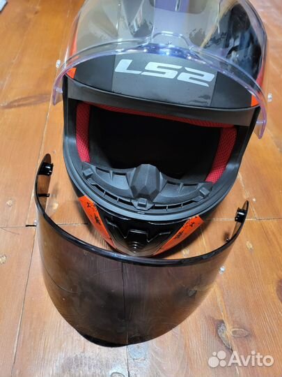 Шлем мото LS2 ff353 размер XL