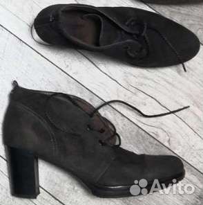 Ботильоны ботинки 39 р-р на узкую стопу