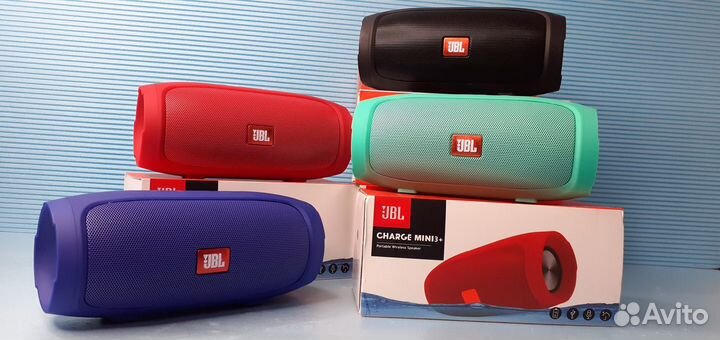 Колонка jвl Charge3 Mini Блютуз Портативная 4цвета