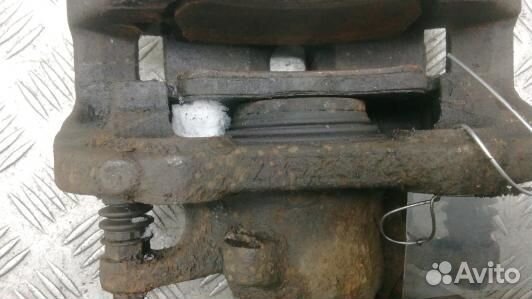 Суппорт тормозной передний левый citroen C4 2 (BAD