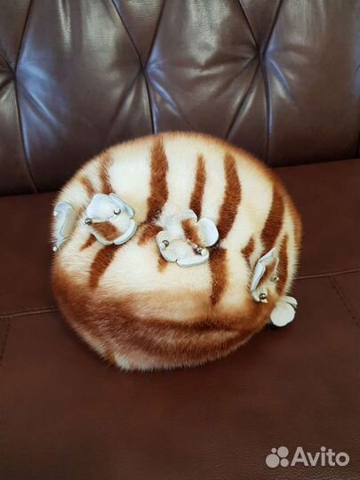 Берет норковый