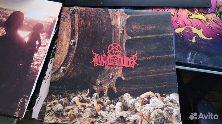 Thy art is murder human target винил