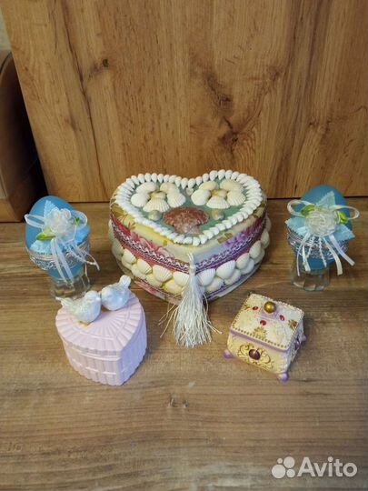 Красивые новые шкатулки для драгоценностей