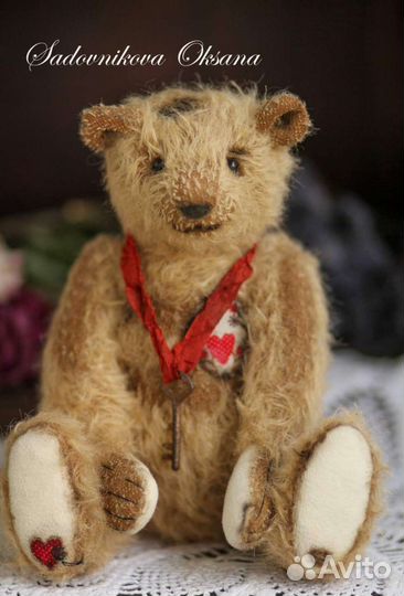 Плюшевый мишка ручной работы Тедди подарок
