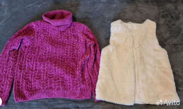 Пакет одежды на девочку 146-152,152