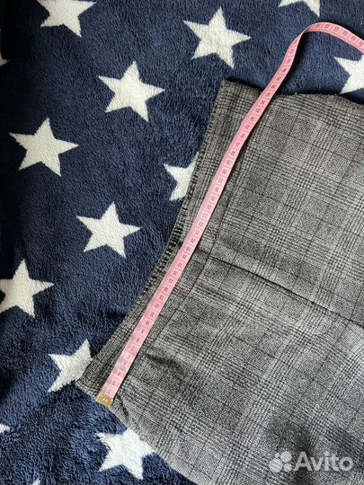 Брюки zara зара укороченные кюлоты шерстяные, р-S