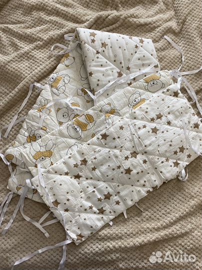 Бортики в детскую кроватку