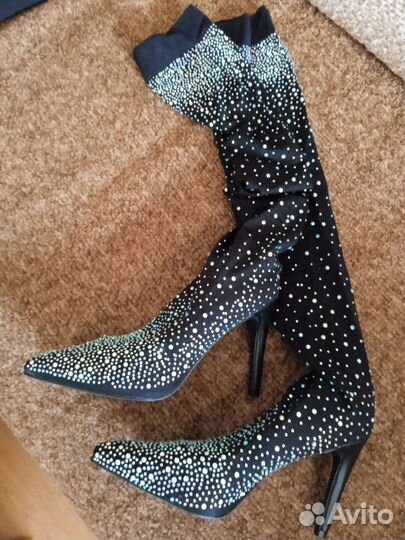 Сапоги чулки 37