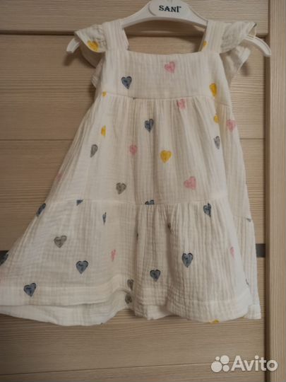 Сарафан из муслина для девочки