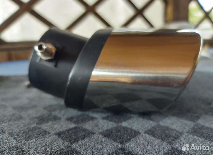 Насадка на глушитель декоративная угловая