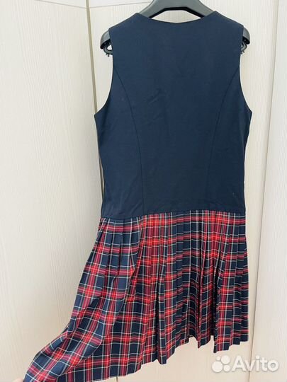 Пальтошкольная форма клетка