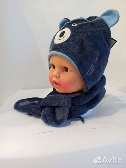 Комплект шапка и шарф оригинал