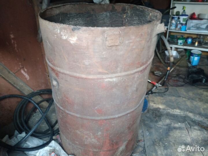 Бочка металическая