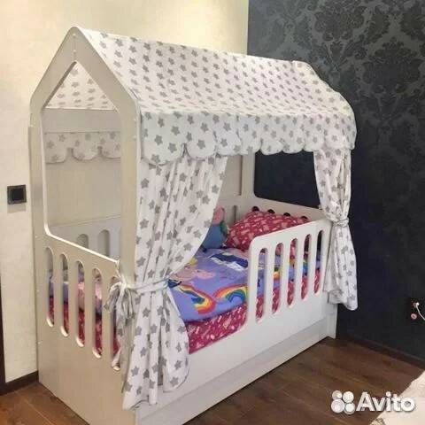 Кровать домик с ящиком