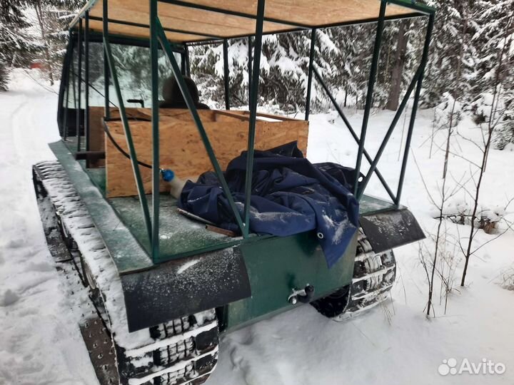 Самодельный Гусеничный Вездеход