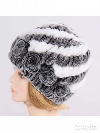 Шапка женская кролик