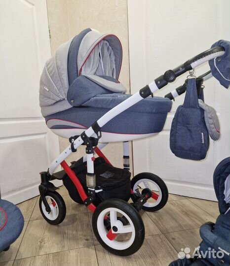 Коляска 3 в 1 bebe mobile
