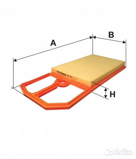 Filtron AP183 Фильтр воздушный VW group