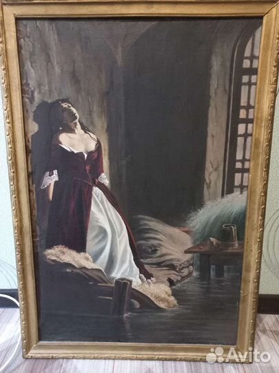 Картина маслом на холсте большая