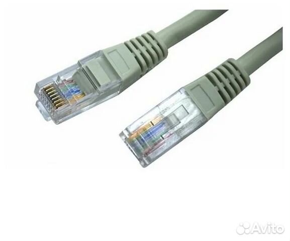 Интернет провод обжатый 10м - 100м