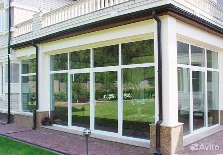 Окна алюминиевые в любое помещение