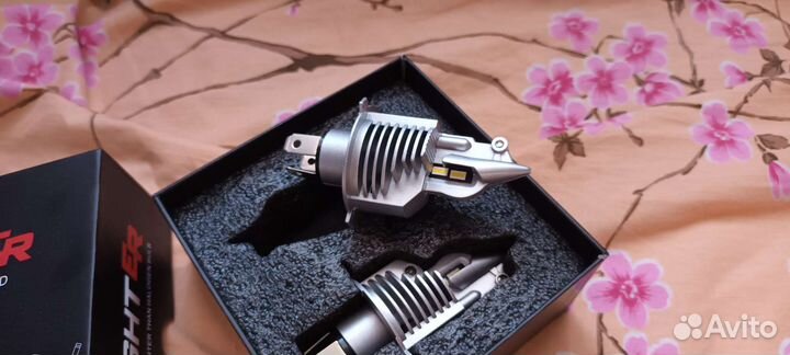 Диодные лампы h4, 4300к