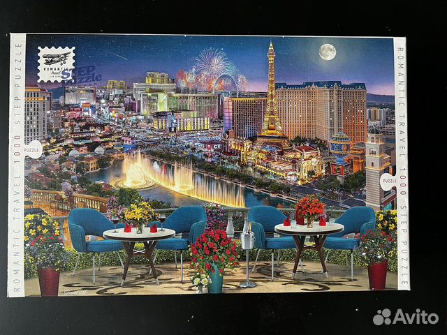 Пазлы Лас-Вегас 1000 штук
