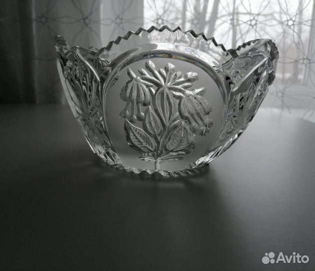 Хрустальные салатники СССР