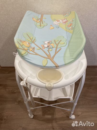 Пеленальный столик с ванночкой Cam Cambio