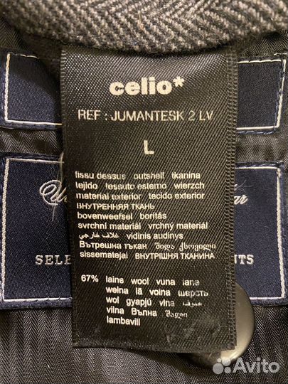 Пальто мужское celio