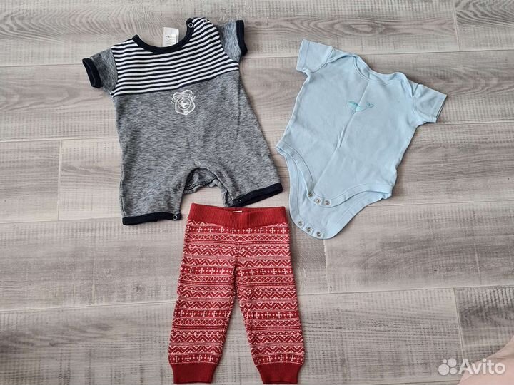 Вещи на мальчика 0-6 месяцев