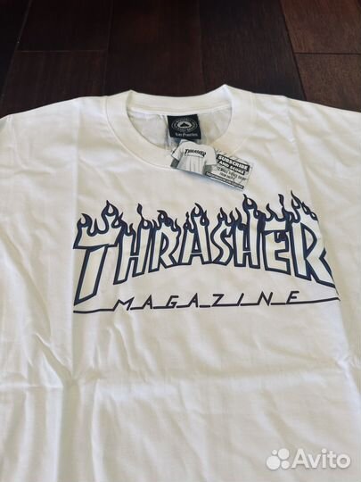 Thrasher skateboard magazine sk8 лонгслив на руках