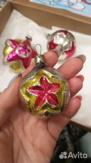 Елочные игрушки СССР агитация