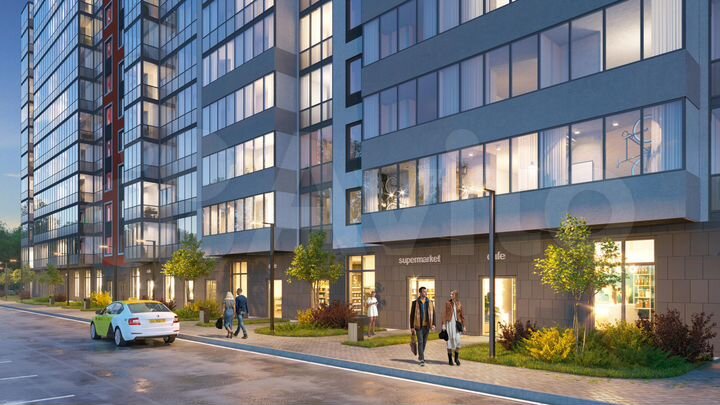 Квартира-студия, 24,1 м², 11/12 эт.