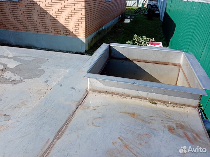 Бак из нержавейки 2 кубических метра