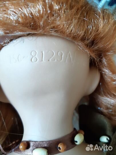 Кукла фарфоровая коллекционная Германия винтаж