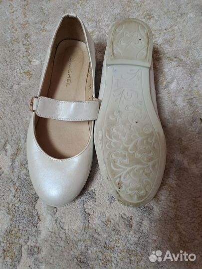 Туфельки натуральная кожа 32 размер