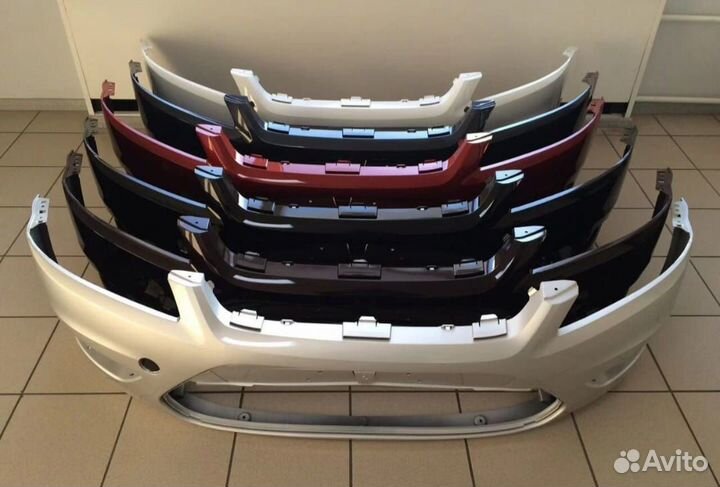 Бампер передний Ford Focus 2 рестайлинг