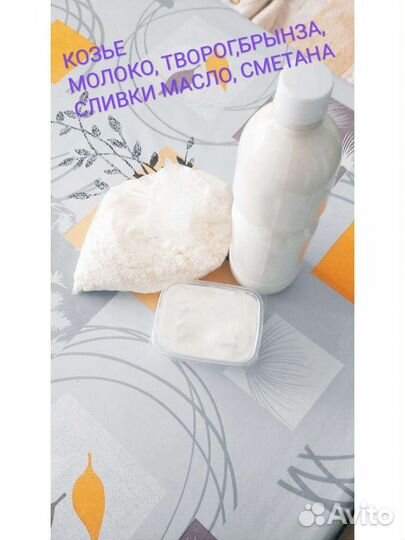 Козье молоко опт, и розница творог брынза