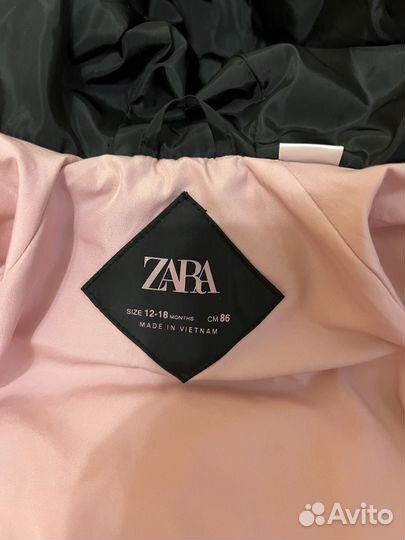 Куртка детская зимняя Zara 86