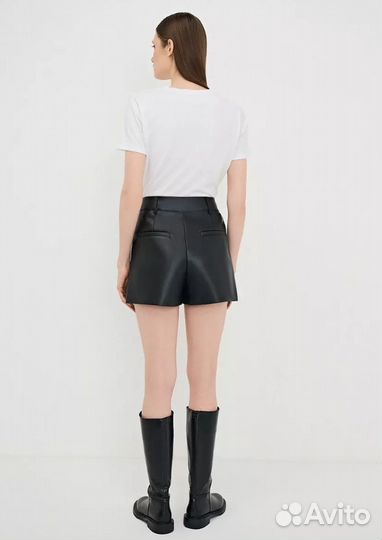 Шорты экокожа Ostin