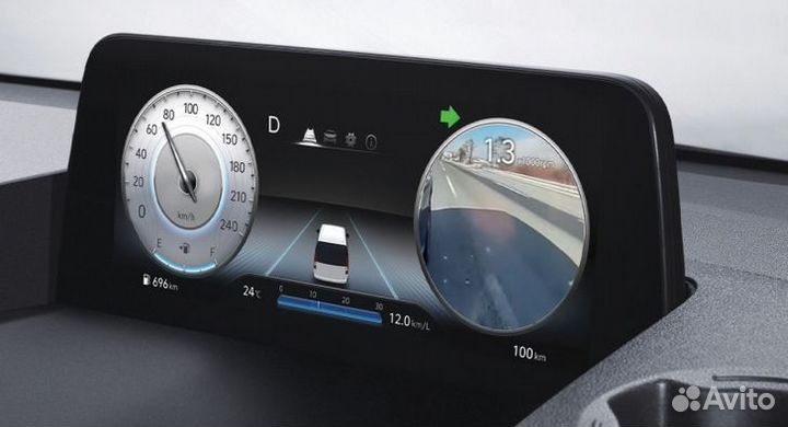 Цифровая приборная панель Hyundai Staria (US4)