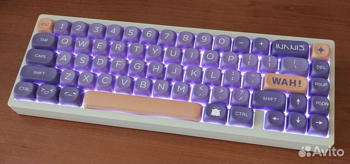 Алюминиевая механическая клавиатура Lucky65